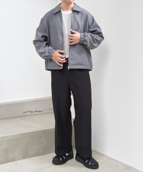 HAUS（ハウス）の「【HAUS】ポリエステルツイル　イージーパンツ 12531004（その他パンツ・メンズ・ブラック・L/M）」の6枚目の写真