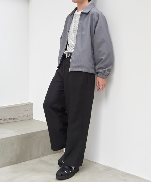 HAUS（ハウス）の「【HAUS】ポリエステルツイル　イージーパンツ 12531004（その他パンツ・メンズ・ブラック・L/M）」の7枚目の写真