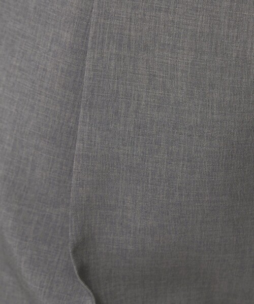 green label relaxing（グリーンレーベルリラクシング）の「［size SHORT/TALLあり］トリアセ ワイドストレート パンツ（スラックス・レディース・ライトグレー/ダークグレー・TALL/44/42/40/38/36/34/SHORT/46）」の20枚目の写真