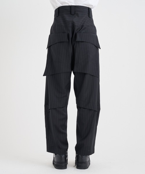 sulvam(サルバム)の「【sulvam】【UJOH】sulvam×UJOH 1Tuck Wide Pants(スラックス・メンズ・ストライプ・M)」の6枚目の写真