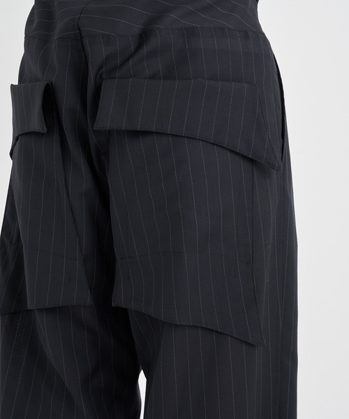 sulvam(サルバム)の「【sulvam】【UJOH】sulvam×UJOH 1Tuck Wide Pants(スラックス・メンズ・ストライプ・M)」の7枚目の写真