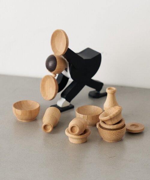 BIRTHDAY BAR(バースデイバー)の「Don't Tip The Waiter Stacking Game(おもちゃ・レディース・ブラック・0)」の3枚目の写真