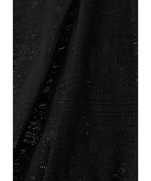 normment(ノーメント)の「【WEB限定】<normment(ノーメント)>コットンレースボタンシャツ(シャツ/ブラウス・レディース・オフホワイト/ブラック系その他3・FREE)」の14枚目の写真