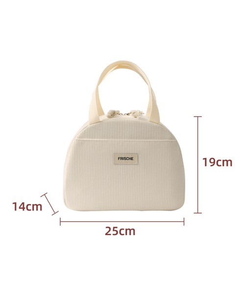 Bling Leads(ブリングリーズ)の「【Bls】【ZA】【Bling Leads】ころころランチバッグ お弁当入れ(トートバッグ・レディース・B/C/A・FREE)」の7枚目の写真