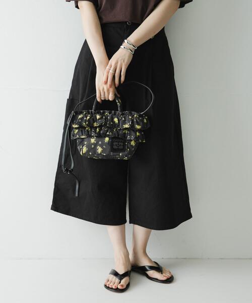 GANNI(ガニー)の「GANNI MINI SHOPPER RUFFLE PRINT(ハンドバッグ・レディース・その他1・-)」の3枚目の写真