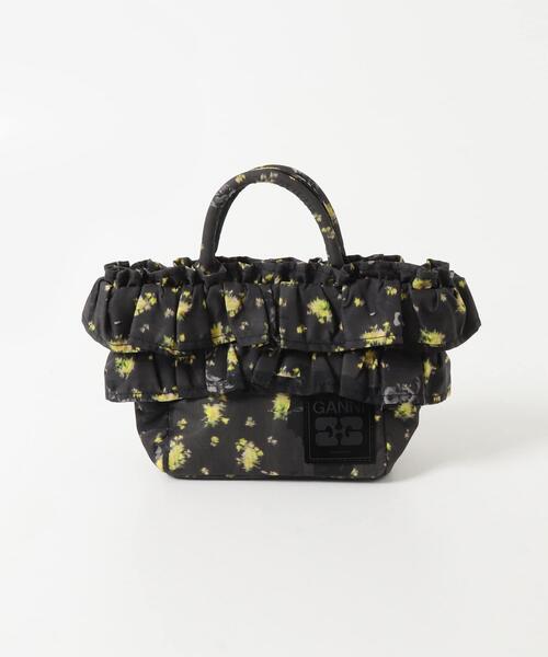 GANNI(ガニー)の「GANNI MINI SHOPPER RUFFLE PRINT(ハンドバッグ・レディース・その他1・-)」の5枚目の写真