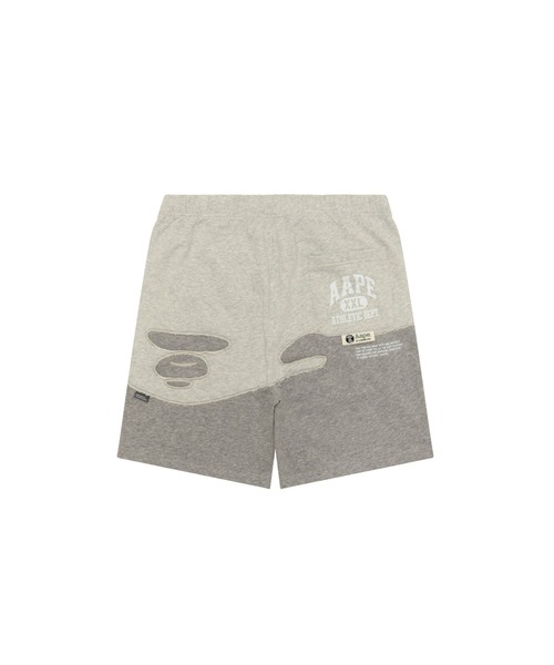 AAPE BY A BATHING APE（エーエイプバイアベイシングエイプ）の「AAPE MAIN SWEAT SHORTS（スウェットパンツ・メンズ・オフホワイト・MEDIUM/LARGE/X-LARGE/SMALL）」の2枚目の写真