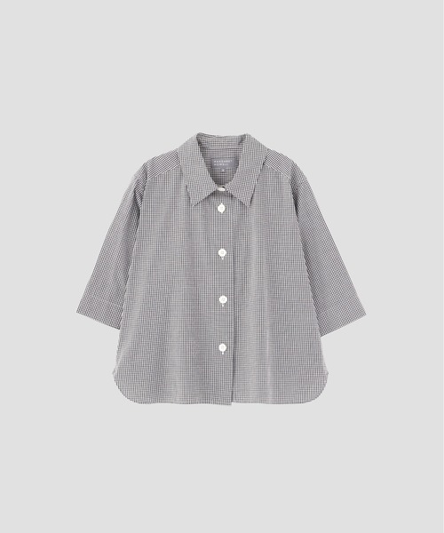 COTTON LINEN GINGHAM（シャツ/ブラウス）｜MARGARET HOWELL