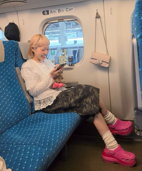 Alley Tokyo(アリートーキョー)の「迷彩ゆるハーパン(その他パンツ・レディース・カーキ・FREE)」の16枚目の写真