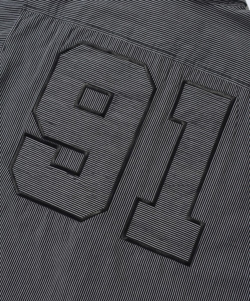 XLARGE(エクストララージ)の「PIN STRIPE WORK S/S SHIRT(シャツ/ブラウス・メンズ・ブラック/ネイビー/ホワイト・L/M/S/XL)」の9枚目の写真