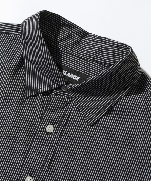 XLARGE(エクストララージ)の「PIN STRIPE WORK S/S SHIRT(シャツ/ブラウス・メンズ・ブラック/ネイビー/ホワイト・L/M/S/XL)」の11枚目の写真