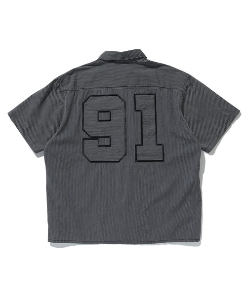 XLARGE(エクストララージ)の「PIN STRIPE WORK S/S SHIRT(シャツ/ブラウス・メンズ・ブラック/ネイビー/ホワイト・L/M/S/XL)」の17枚目の写真