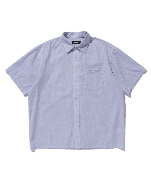 XLARGE(エクストララージ)の「PIN STRIPE WORK S/S SHIRT(シャツ/ブラウス・メンズ・ブラック/ネイビー/ホワイト・L/M/S/XL)」の21枚目の写真