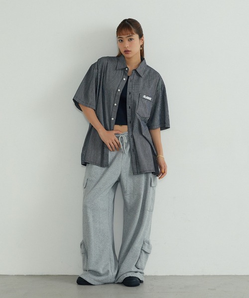 XLARGE(エクストララージ)の「PIN STRIPE WORK S/S SHIRT(シャツ/ブラウス・メンズ・ブラック/ネイビー/ホワイト・L/M/S/XL)」の20枚目の写真