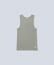 SKINNY SLEEVELESS TOP (LIGHT KHAKI)