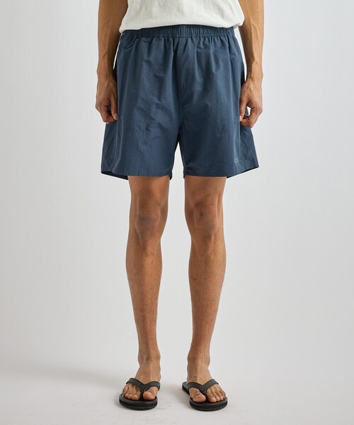 Saturdays NYC(サタデーズ ニューヨークシティ )の「Talley Swim Short(その他パンツ・メンズ・ネイビー/イエロー・L/S/M)」の1枚目の写真