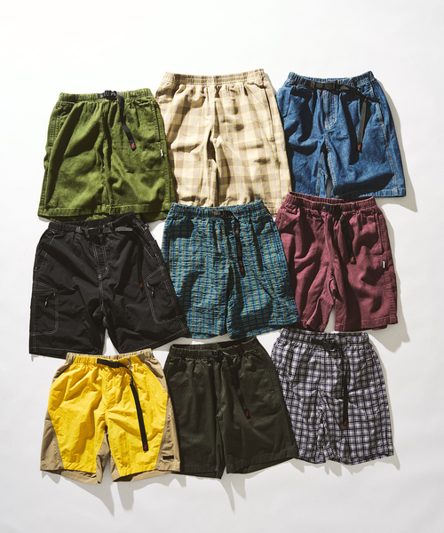 417 EDIFICE（フォーワンセブンエディフィス）の「Gramicci / グラミチ O.G. G-SHORT SEERSUCKER PLAID（その他パンツ・メンズ・ブルー・MEDIUM/LARGE/X-LARGE）」の8枚目の写真