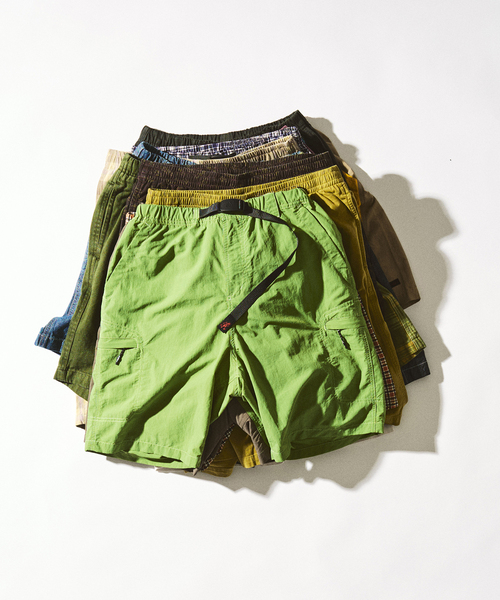 417 EDIFICE（フォーワンセブンエディフィス）の「Gramicci / グラミチ O.G. G-SHORT SEERSUCKER PLAID（その他パンツ・メンズ・ブルー・MEDIUM/LARGE/X-LARGE）」の9枚目の写真