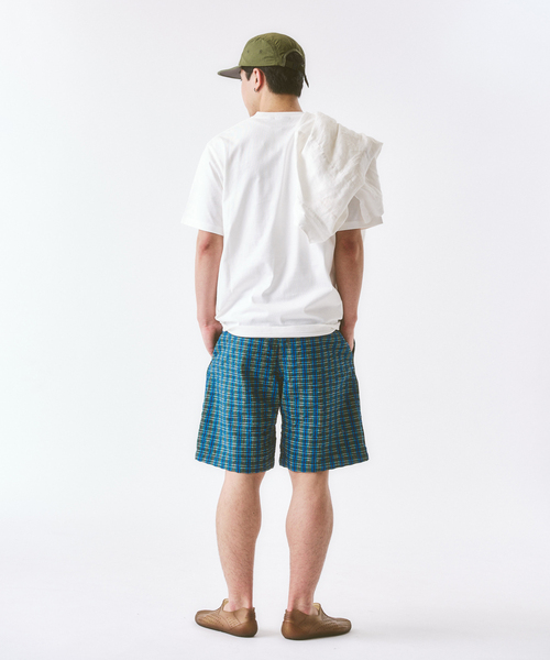 417 EDIFICE（フォーワンセブンエディフィス）の「Gramicci / グラミチ O.G. G-SHORT SEERSUCKER PLAID（その他パンツ・メンズ・ブルー・MEDIUM/LARGE/X-LARGE）」の11枚目の写真