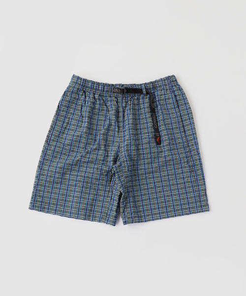 417 EDIFICE（フォーワンセブンエディフィス）の「Gramicci / グラミチ O.G. G-SHORT SEERSUCKER PLAID（その他パンツ・メンズ・ブルー・MEDIUM/LARGE/X-LARGE）」の21枚目の写真