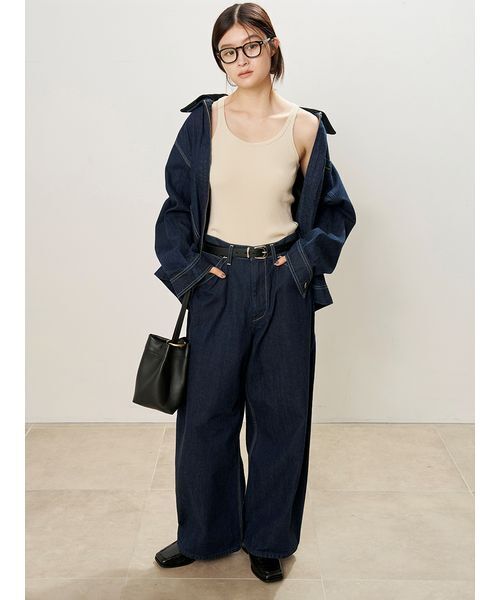 MIESROHE（ミースロエ）の「【Leeコラボ】ペインターデニムパンツ（その他パンツ・レディース・ブルー/インディゴブルー・0/00/1）」の11枚目の写真