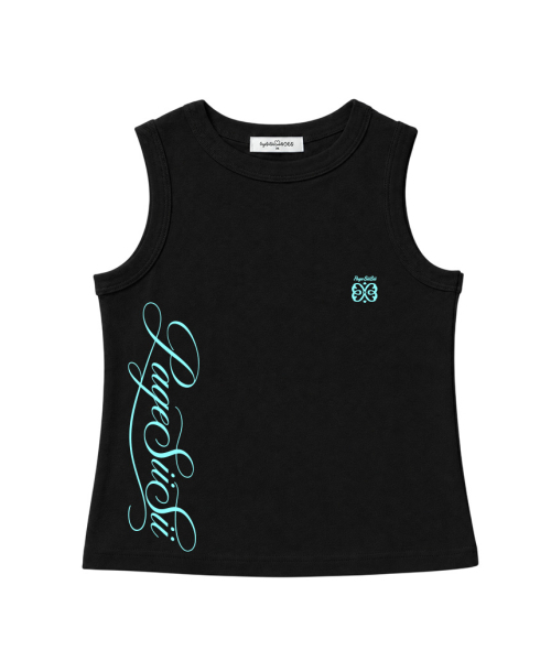 PAGESIISII(ページシシ)の「page siisii レタリングプリントベーシックスリーブレスバターイエロー(Tシャツ/カットソー・レディース・その他・MEDIUM)」の5枚目の写真