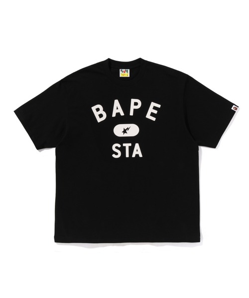 A BATHING APE（アベイシングエイプ）の「BAPE STA COLLEGE RELAXED FIT TEE #2（Tシャツ/カットソー・メンズ・ブラック/レッド/グレー/ブラウン・MEDIUM/X-LARGE/SMALL/XX-LARGE/LARGE）」の2枚目の写真