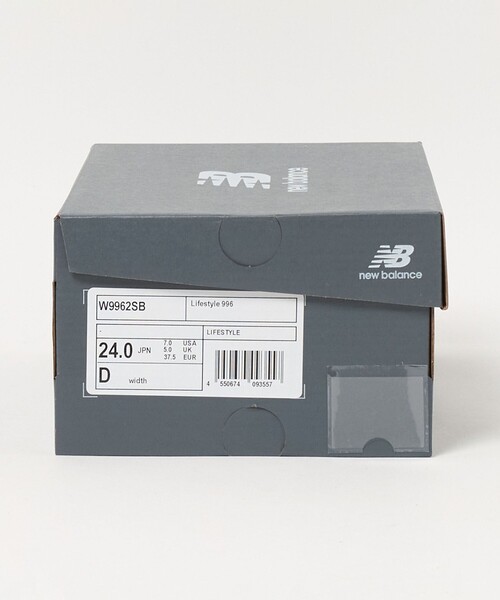 NEW BALANCE(ニューバランス)の「<New Balance>996 スニーカー / W9962SB(スニーカー・レディース・ライトグレー・24.5cm/22.5cm/23.5cm/24cm/23cm/25cm)」の8枚目の写真