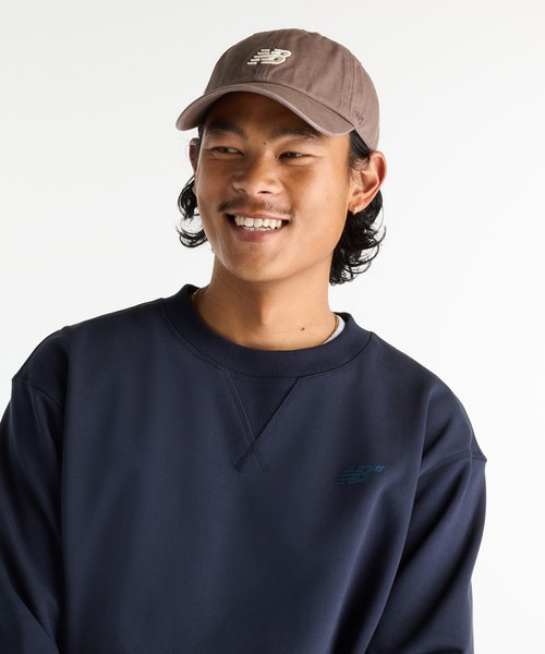 NEW BALANCE(ニューバランス)の「Numeric フレンチテリースウェットクルー(スウェット・メンズ・カーキブラウン/スミクロ・SMALL/LARGE/XX-LARGE/MEDIUM)」の15枚目の写真