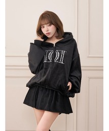 Darich（ダーリッチ）の「DDロゴビジューベロアセットアップ（セットアップ）」