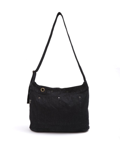 AVIREX(アヴィレックス)の「《NAVAL COLLECTION》U.S.NAVY LAUNDRY BAG MOD / ユーエス ネイビー ランドリー バッグ モディファイド / AVIREX / アヴィレックス(ショルダーバッグ・メンズ・インディゴブルー/ブラック・FREE)」の12枚目の写真
