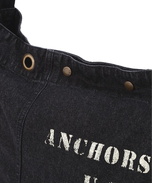 AVIREX(アヴィレックス)の「《NAVAL COLLECTION》U.S.NAVY LAUNDRY BAG MOD / ユーエス ネイビー ランドリー バッグ モディファイド / AVIREX / アヴィレックス(ショルダーバッグ・メンズ・インディゴブルー/ブラック・FREE)」の5枚目の写真