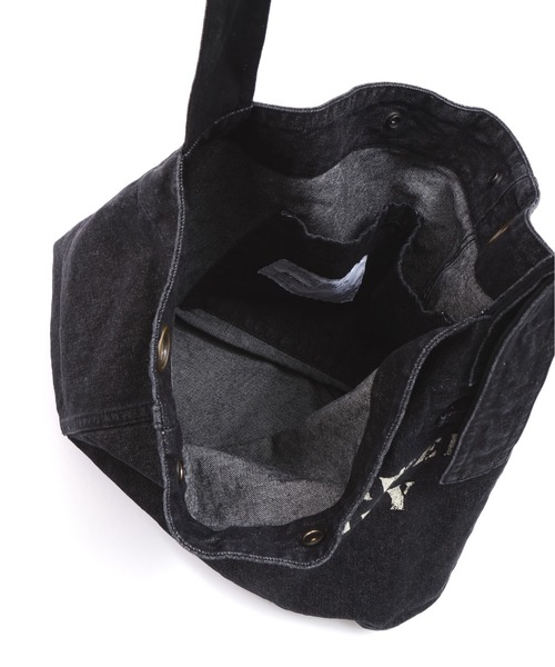 AVIREX(アヴィレックス)の「《NAVAL COLLECTION》U.S.NAVY LAUNDRY BAG MOD / ユーエス ネイビー ランドリー バッグ モディファイド / AVIREX / アヴィレックス(ショルダーバッグ・メンズ・インディゴブルー/ブラック・FREE)」の8枚目の写真