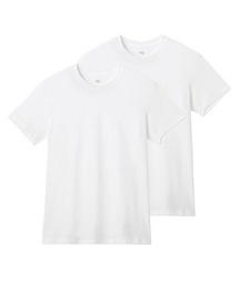YG（ワイジー）の「YG ワイジー クルーネックTシャツ 綿100% 天竺 2枚組（インナーウェア/肌着）」