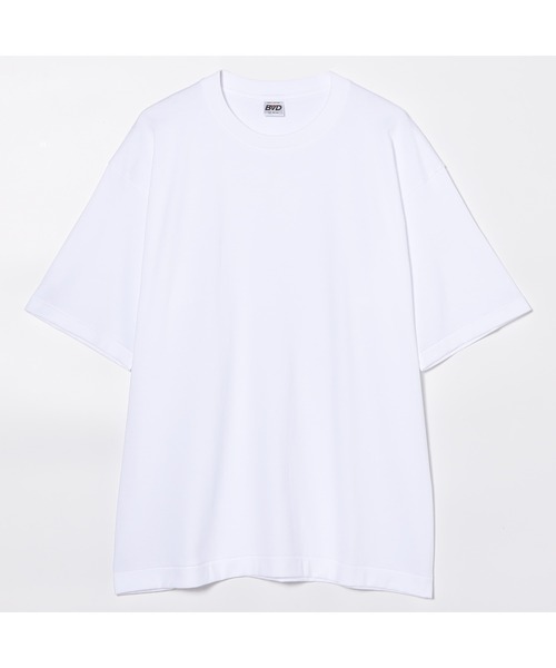 B.V.D(ビーブイディー)の「【B.V.D】150th PACK MEDIUM WEIGHT TEE(Tシャツ/カットソー・メンズ・ホワイト/ブラック・MEDIUM/LARGE/X-LARGE)」の4枚目の写真