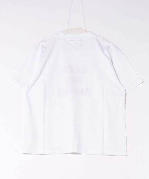 Re Fiina（フィーナ）の「メッセージロゴTシャツ（Tシャツ/カットソー・レディース・レッド/オフホワイト・FREE）」の4枚目の写真