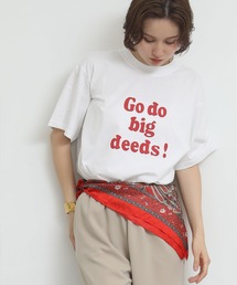メッセージロゴTシャツ