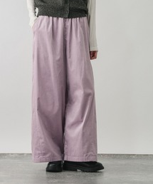 ライトコーデュロイワイドパンツ/721247