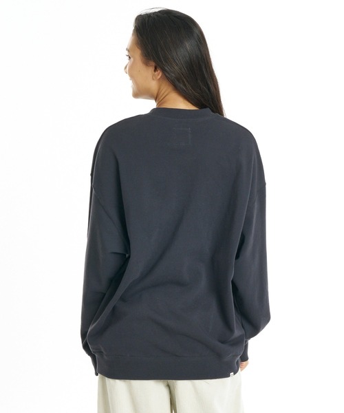 BILLABONG(ビラボン)の「BILLABONG ウィメンズ COWGIRL LOOSE FIT CREW トレーナー 【2026年秋冬モデル】/ビラボンスウェット(スウェット・レディース・ホワイト/インディゴブルー/オフホワイト・LARGE/MEDIUM)」の5枚目の写真