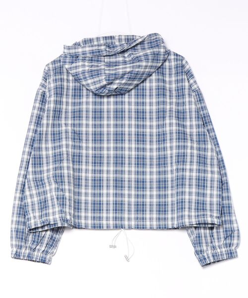GEMEDA（ジェメダ）の「チェック柄ジップアップアウター（その他アウター・レディース・ブルー/ブラック・M）」の15枚目の写真