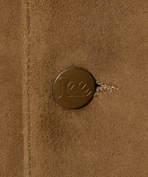 Scye（サイ）の「＜Lee x Scye for UNITED ARROWS＞SUEDE  LOCO JACKET/スエード カバーオール（カバーオール・メンズ・ブラック/ブラウン系・38/40/36/42）」の10枚目の写真