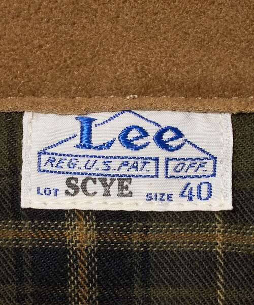 Scye（サイ）の「＜Lee x Scye for UNITED ARROWS＞SUEDE  LOCO JACKET/スエード カバーオール（カバーオール・メンズ・ブラック/ブラウン系・38/40/36/42）」の14枚目の写真