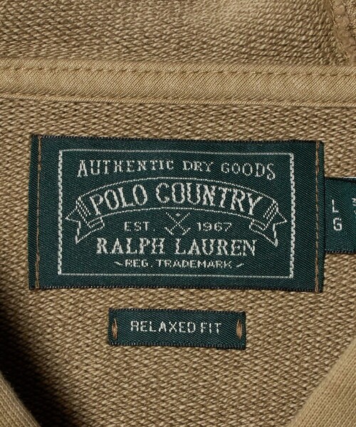 UNITED ARROWS & SONS(ユナイテッドアローズアンドサンズ)の「<POLO RALPH LAUREN>Full Zip Hoodie/フーディ(パーカー・メンズ・ベージュ・L)」の9枚目の写真