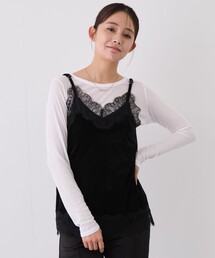 kotohayokozawa/コトハヨコザワ】《STUDIOUS別注》SHEER CAMISOLE