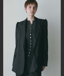 Back-Tulle Short Jacket/バックチュールショートジャケット