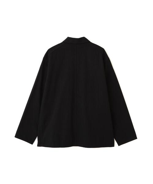 Y（ワイ）の「Ｙ /  [UNISEX] ORGANIC COTTON LIGHT DENIM COVERALL JACKET（ブルゾン・メンズ・ブラック・SMALL/MEDIUM/LARGE）」の5枚目の写真