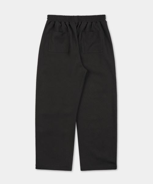 EXCONTAINER(エックスコンテナ)の「ワッフルサイドライントラックパンツ (BLACK)(スウェットパンツ・メンズ・その他・MEDIUM/LARGE/X-LARGE/SMALL)」の3枚目の写真