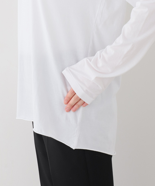 AP STUDIO(エーピーストゥディオ)の「追加Low-necked T-sh(Tシャツ/カットソー・レディース・ホワイト・FREE)」の10枚目の写真