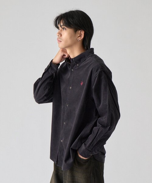 goocy(グーシー)の「【BHPC】コーデュロイBDシャツ(シャツ/ブラウス・メンズ・ネイビー/ブルー/ブラウン/ブラック・LARGE/MEDIUM)」の2枚目の写真