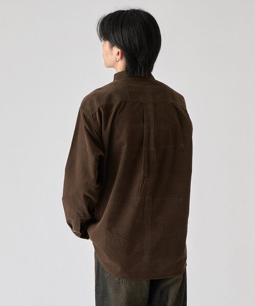 goocy(グーシー)の「【BHPC】コーデュロイBDシャツ(シャツ/ブラウス・メンズ・ネイビー/ブルー/ブラウン/ブラック・LARGE/MEDIUM)」の7枚目の写真